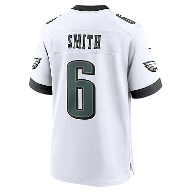 Men's Nike DeVonta Smith White Philadelphia Eagles White Game Jersey