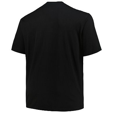 Men's Profile Black Chicago White Sox Big & Tall Primary Logo T-Shirt
