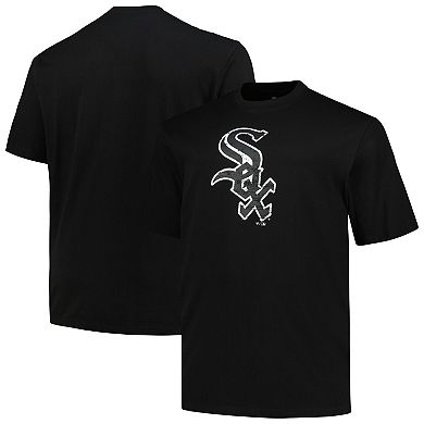 Men's Profile Black Chicago White Sox Big & Tall Primary Logo T-Shirt