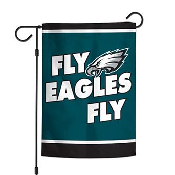 WinCraft Philadelphia Eagles Double-Sided 12'' x 18'' Team Slogan Garden Flag