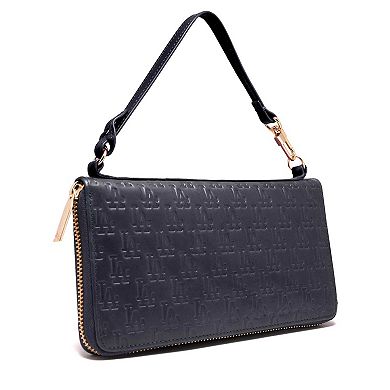 Lusso Los Angeles Dodgers Rose Continental Wallet
