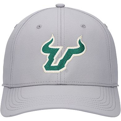 Men's Ahead Gray South Florida Bulls Stratus Adjustable Hat
