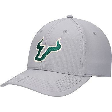 Men's Ahead Gray South Florida Bulls Stratus Adjustable Hat