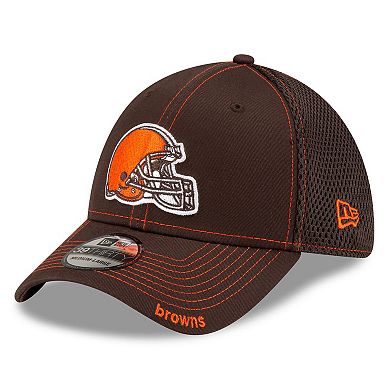 Men's New Era  Brown Cleveland Browns Neo 39THIRTY Flex Hat