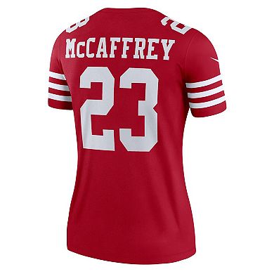 Women's Nike Christian McCaffrey Scarlet San Francisco 49ers Legend Jersey