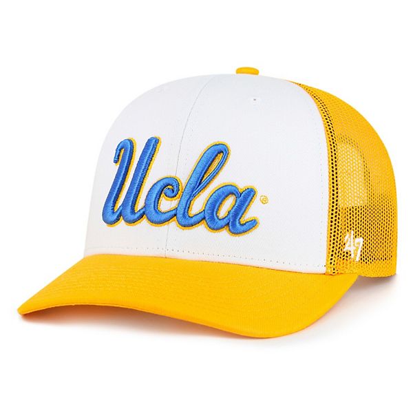 Men's '47 White/Gold UCLA Bruins Freshman Trucker Adjustable Hat