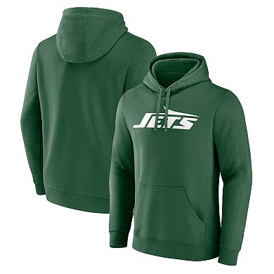 Men's Fanatics Branded  Green New York Jets Primary Logo Pullover Hoodie