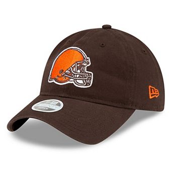 Women's New Era Brown Cleveland Browns Core Classic 9TWENTY Adjustable Hat