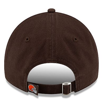 Women's New Era Brown Cleveland Browns Core Classic 9TWENTY Adjustable Hat