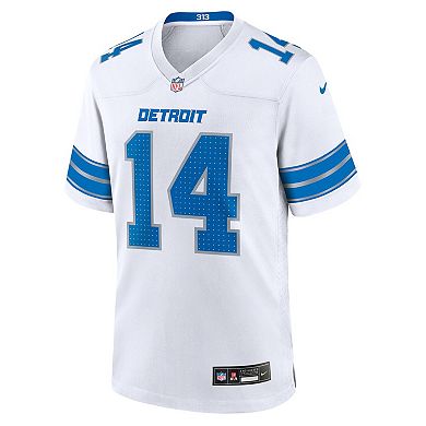 Men's Nike Amon-Ra St. Brown White Detroit Lions Game Jersey