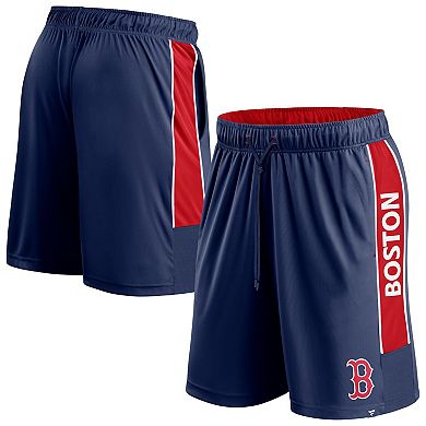 Men's Fanatics Branded Navy Boston Red Sox Win The Match Defender Shorts