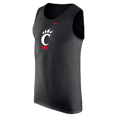 Men's Nike Black Cincinnati Bearcats Tank Top