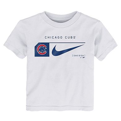 Toddler Nike Chicago Cubs Authentic Collection T-Shirt & Shorts Set