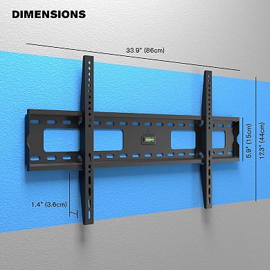 ProMounts Flat TV Wall Mount for TVs 50" - 92" Up to 165 lbs