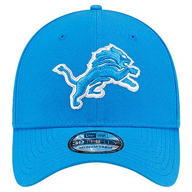 Men's New Era Blue Detroit Lions Classic 39THIRTY Flex Hat