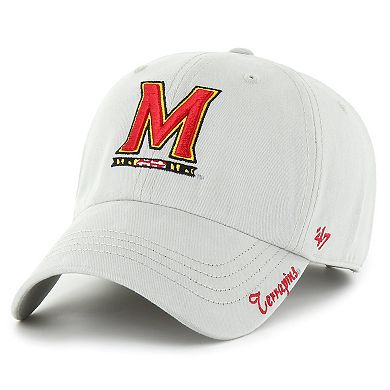 Women's '47 Gray Maryland Terrapins Miata Clean Up Adjustable Hat