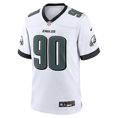 Men's Nike Jordan Davis White Philadelphia Eagles White Game Jersey
