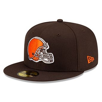 Men's New Era Brown Cleveland Browns Basic 59FIFTY Fitted Hat