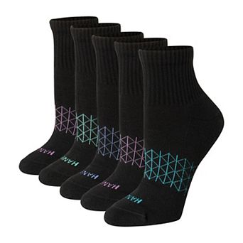 Women's Hanes® 4 Pairs Ultimate Absolute Active Cushioned Ankle Socks - HWUAA4