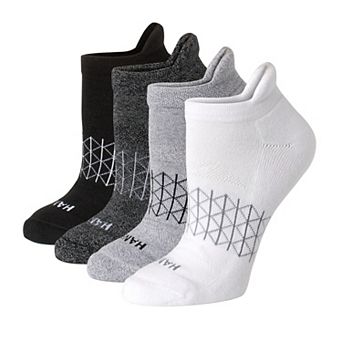 Women's Hanes® 4 Pairs Ultimate Absolute Active No Show Tab Socks - HWUAH4