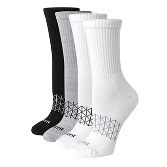 Women's Hanes® 4 Pairs Ultimate Absolute Active Crew Socks - HWUAC4