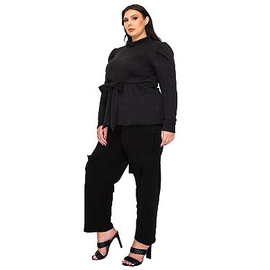 Plus Size Catriona Waist Tie Sweater