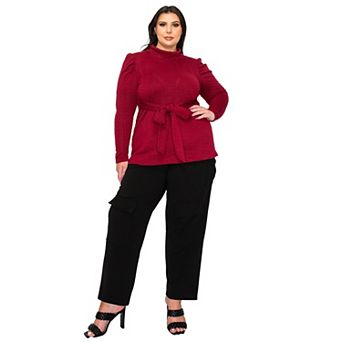 Plus Size Catriona Waist Tie Sweater