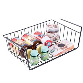 Hanging Under Shelf Metal Storage Basket