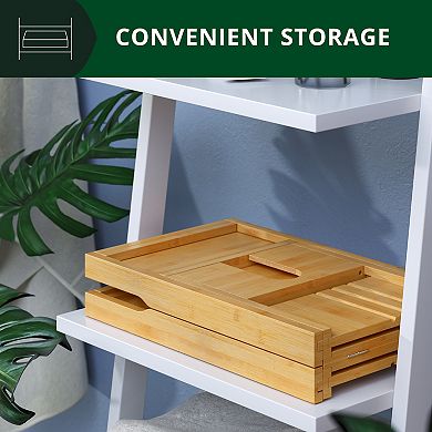 Foldable Bathtub Caddy Tray