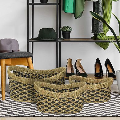 Neatly Seagrass Paper Basket