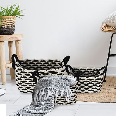 Neatly Chunky Rope Basket