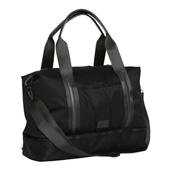 BLUZEN Satin Nylon Weekender Duffel Bag