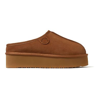 Fireside by Dearfoams Queenstown Women's Platform Clog Slippers