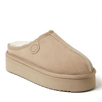 Fireside by Dearfoams Queenstown Women's Platform Clog Slippers