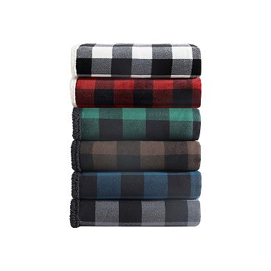Eddie Bauer Cabin Plaid Throw Blanket