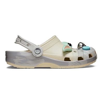 Crocs Star Wars The Mandalorian Grogu Baby Yoda Clogs Tan Grey Mens 9 Womens 11 Crocs X Star Wars Children main image 2