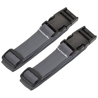 1x40 Inch Utility Strap With Buckle Polyester Belt For Packing, 2 Pack