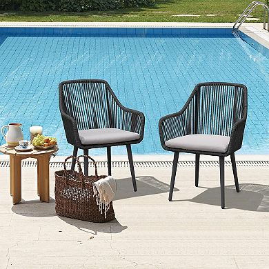 Outdoor Dining Chairs, Patio Dining Chair Set Of 2
