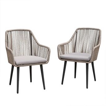 Outdoor Dining Chairs, Patio Dining Chair Set Of 2