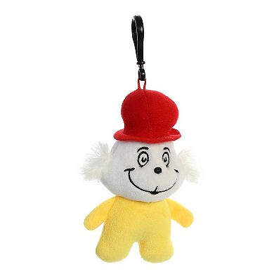 Aurora Mini Dr. Seuss 5.5" Sam I Am Keychain Whimsical Stuffed Animal