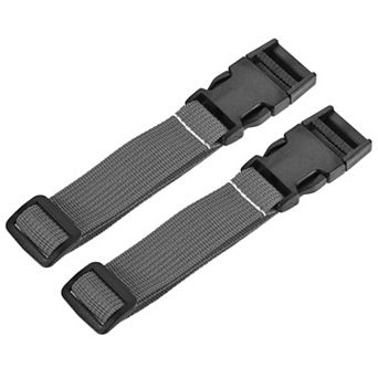 1x20 Inch Utility Strap With Buckle Polyester Belt For Packing, 2 Pack