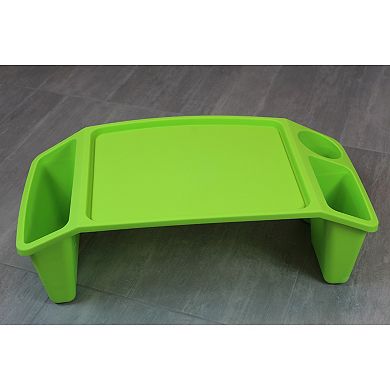 Kids Lap Desk Tray, Portable Activity Table, Green, Set Of 12