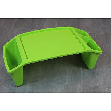 Kids Lap Desk Tray, Portable Activity Table, Green, Set Of 12