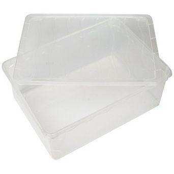 Plastic Storage Container, Shoe Box