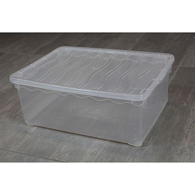 Plastic Storage Container, Shoe Box
