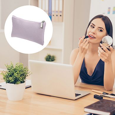 Travel Makeup Bag Makeup Brush Holder Cosmetics Storage Bag Portable PU Leather