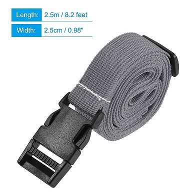 1x98 Inch Utility Strap with Buckle Polyester Belt for Packing