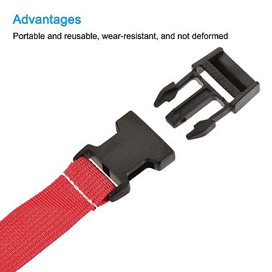 1x98 Inch Utility Strap With Buckle Polyester Belt For Packing