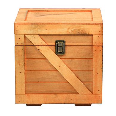 Stackable Treasure Chest Cargo Crate Style