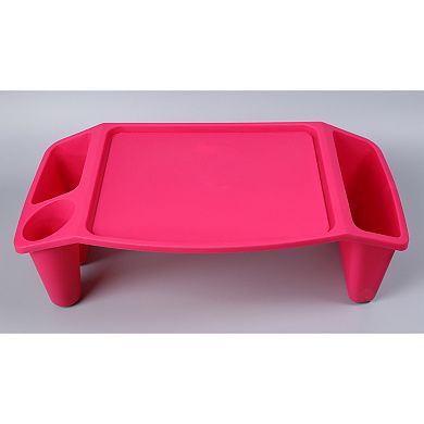 Kids Lap Desk Tray, Portable Activity Table, Pink, Set Of 12